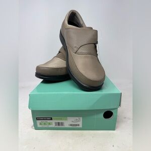 Tan Monk Strap Casual‎ EMMY Shoe by APEX A723W Size 10.5 Wide NEW IN BOX